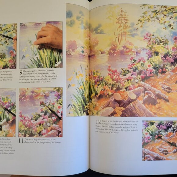 Art School How to Paint & Draw Hazel Harrison Hardcover Book - Picture 2 of 4